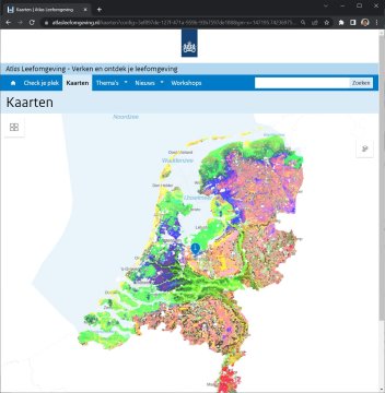 Bodemkaart van Nederland