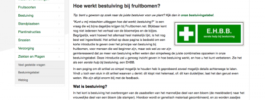 Onze Encyclopedie: de plek om alles te vinden over fruitbomen